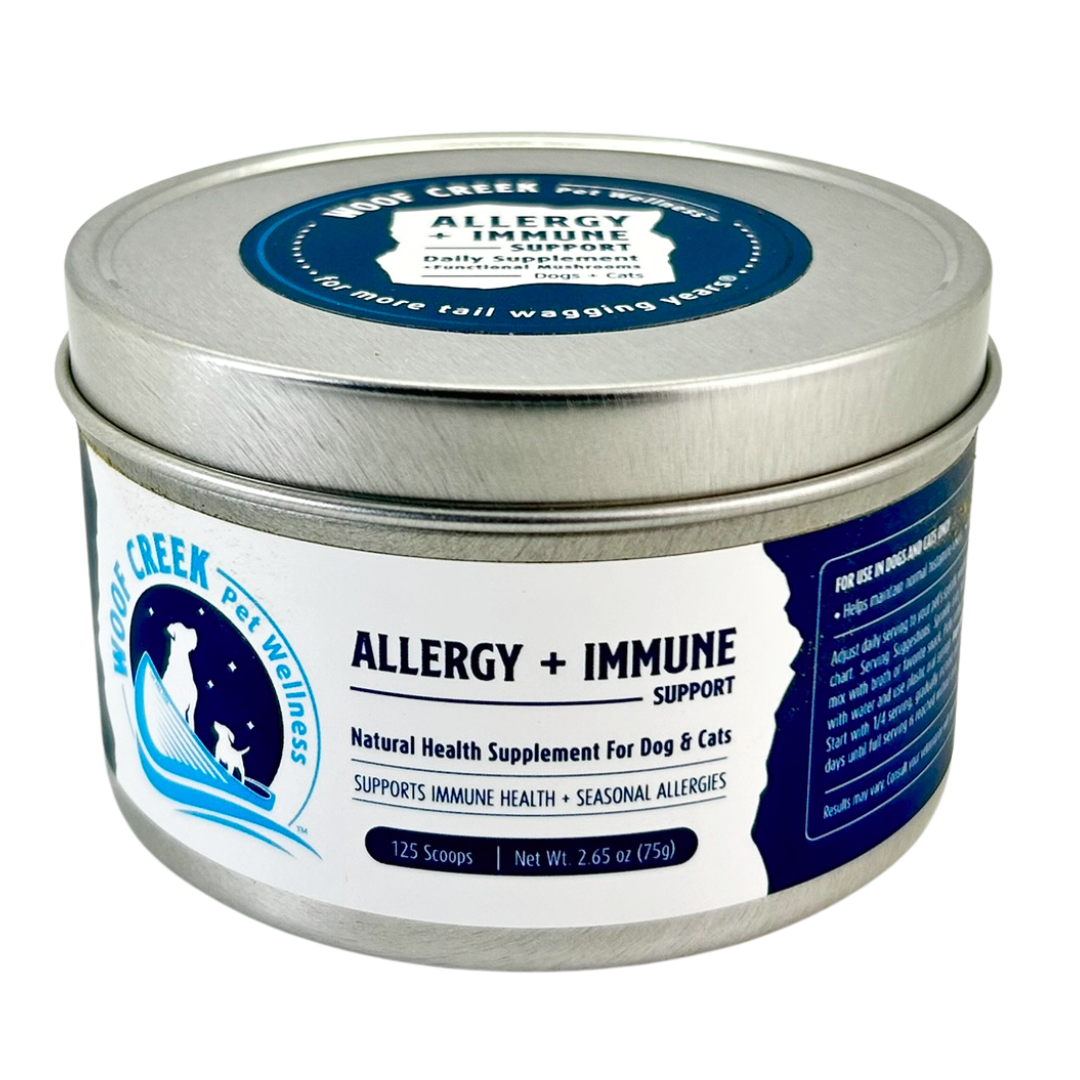 Allergy + Immune Support | All-Natural Health Supplement for Dogs + Cats