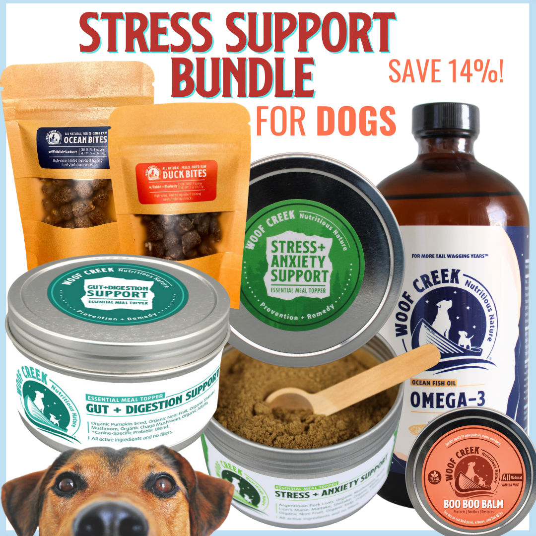 Stress Support Bundle | 6 All-Natural Wellness Items for Dogs