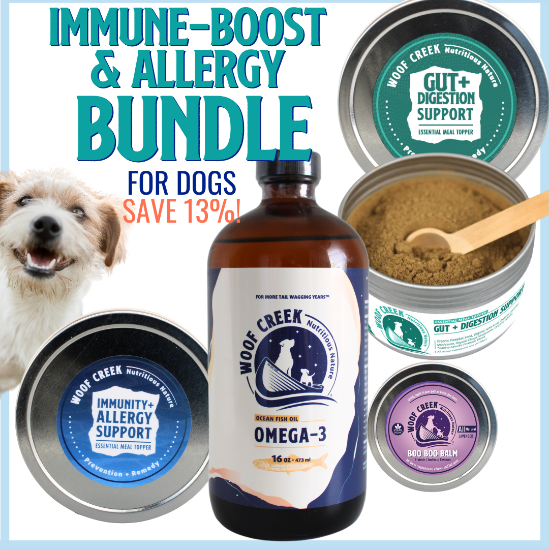 Allergy + Immune-Boost Bundle | 4 Wellness Products for Dogs